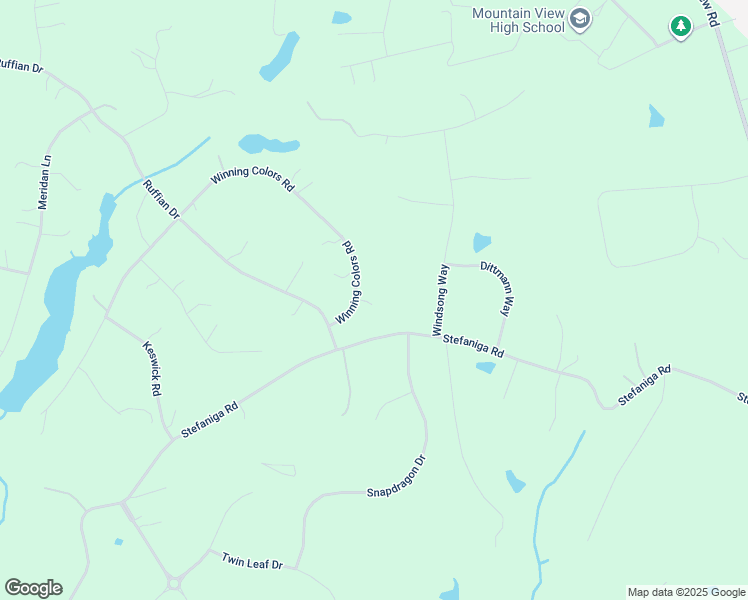 map of restaurants, bars, coffee shops, grocery stores, and more near 4 Winning Colors Road in Stafford
