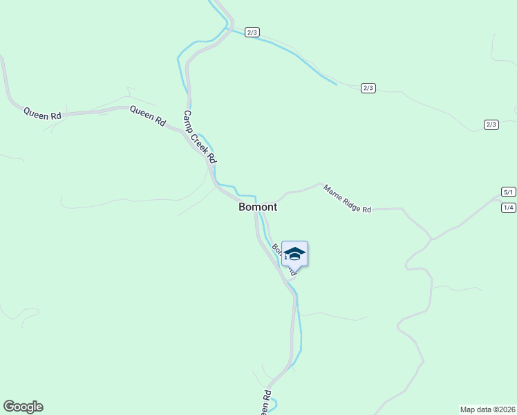 map of restaurants, bars, coffee shops, grocery stores, and more near in Bomont