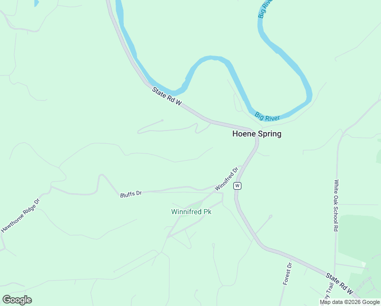 map of restaurants, bars, coffee shops, grocery stores, and more near 412 Big River View in Eureka