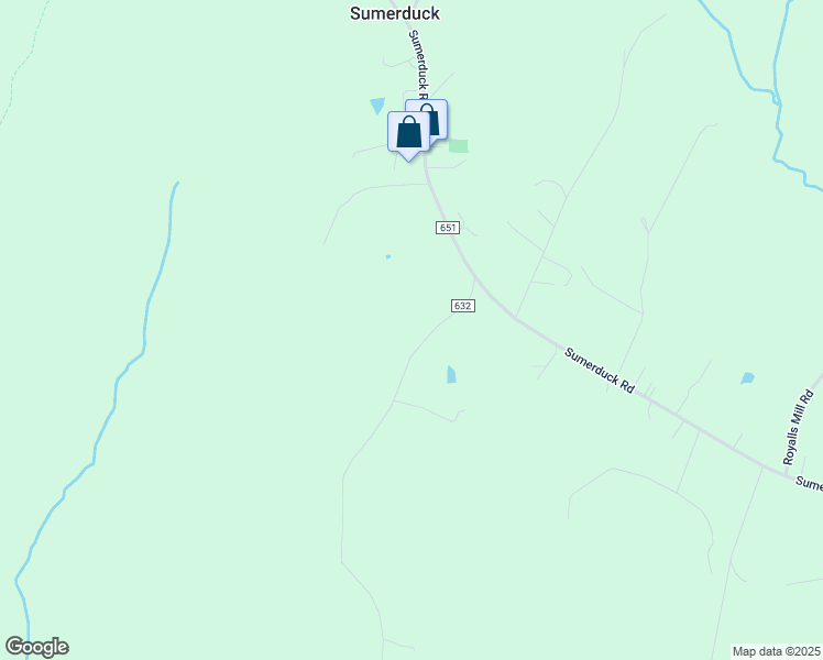 map of restaurants, bars, coffee shops, grocery stores, and more near 14160 Rogers Ford Road in Sumerduck