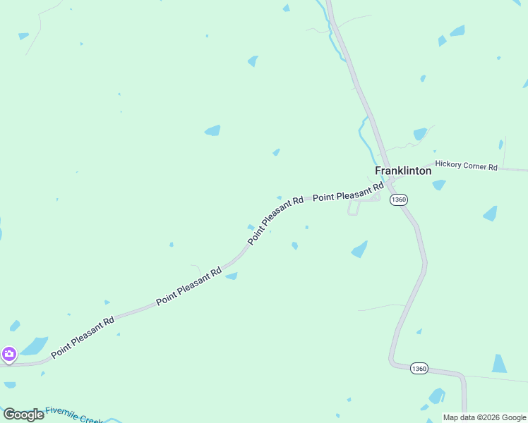 map of restaurants, bars, coffee shops, grocery stores, and more near 6852-7206 Point Pleasant Road in Pleasureville