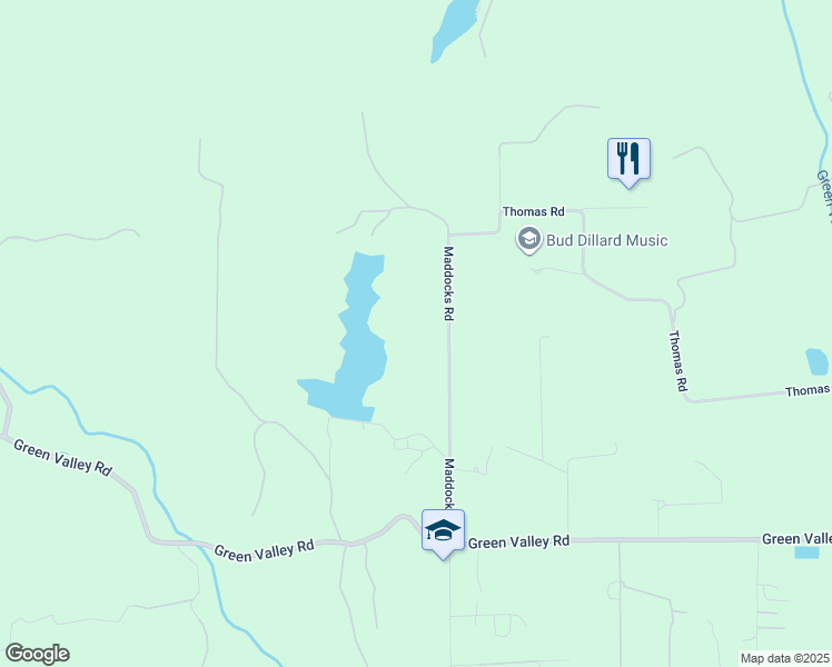 map of restaurants, bars, coffee shops, grocery stores, and more near 4630 Maddocks Road in Sebastopol