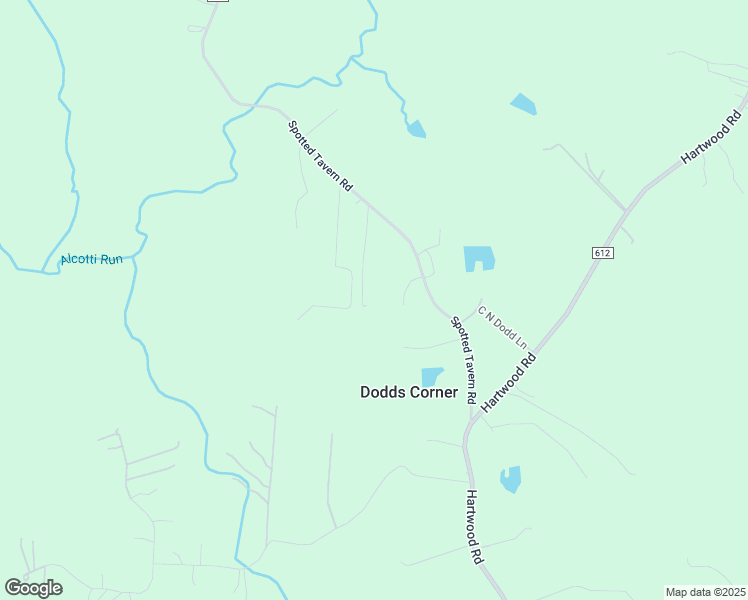 map of restaurants, bars, coffee shops, grocery stores, and more near 85 Spotted Tavern Road in Fredericksburg
