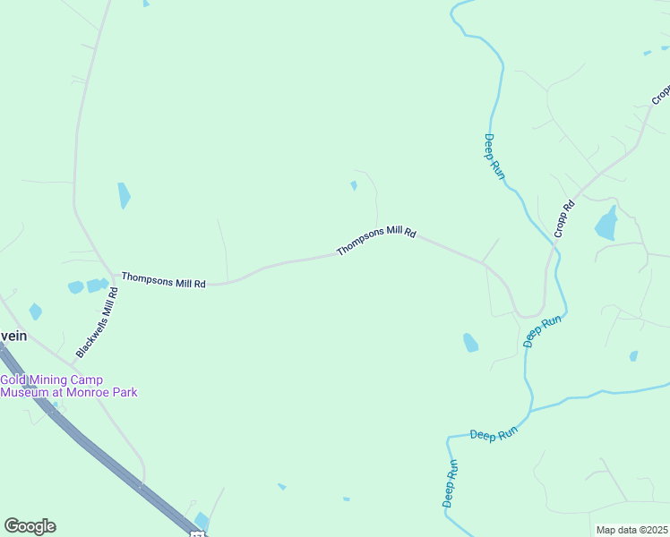map of restaurants, bars, coffee shops, grocery stores, and more near 3291 Thompsons Mill Road in Goldvein