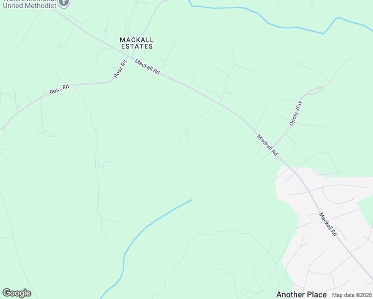 map of restaurants, bars, coffee shops, grocery stores, and more near 6045 Mackall Road in Saint Leonard