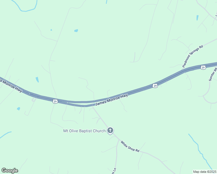 map of restaurants, bars, coffee shops, grocery stores, and more near 18242 Bolds Road in Culpeper