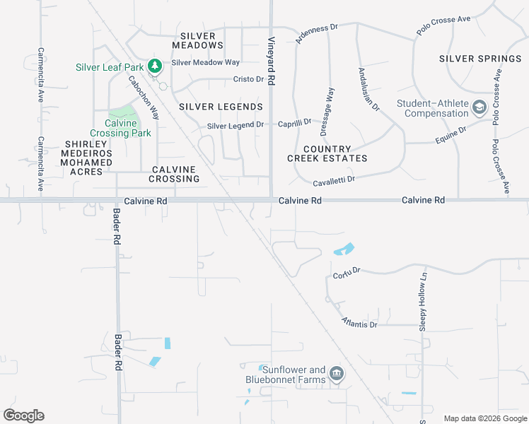 map of restaurants, bars, coffee shops, grocery stores, and more near 10060 Calvine Road in Sacramento