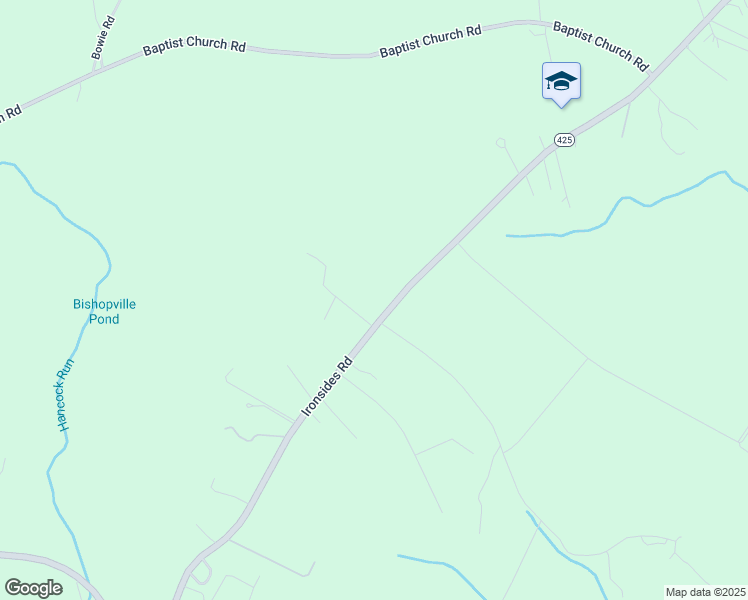 map of restaurants, bars, coffee shops, grocery stores, and more near 9455 Ironsides Road in Nanjemoy