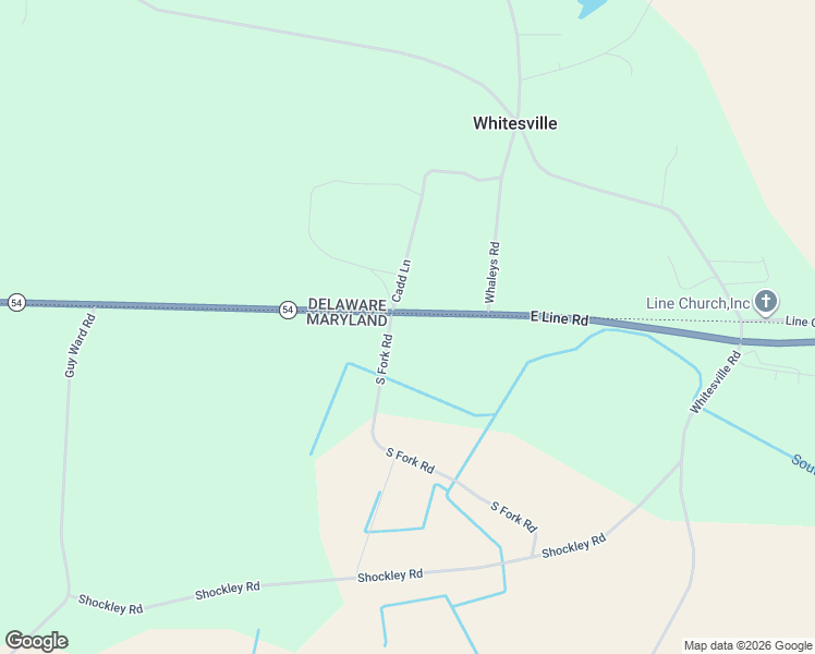 map of restaurants, bars, coffee shops, grocery stores, and more near 33997 East Line Road in Delmar