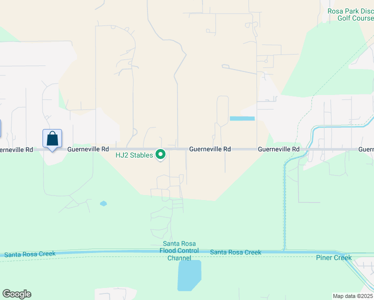 map of restaurants, bars, coffee shops, grocery stores, and more near 3090 Guerneville Road in Santa Rosa