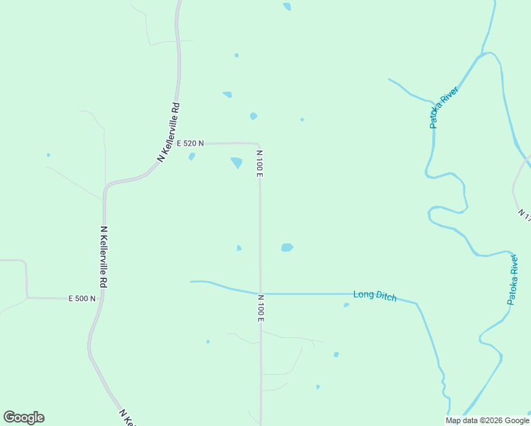 map of restaurants, bars, coffee shops, grocery stores, and more near 5015 North 100 East in Jasper