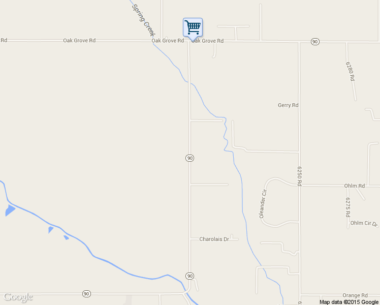 map of restaurants, bars, coffee shops, grocery stores, and more near 16481 Highway 90 in Montrose