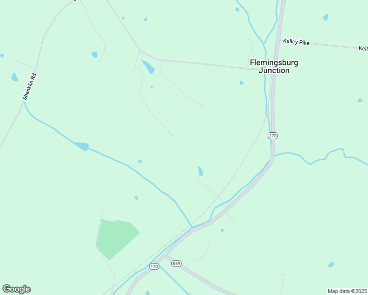 map of restaurants, bars, coffee shops, grocery stores, and more near 492 del Lane in Flemingsburg