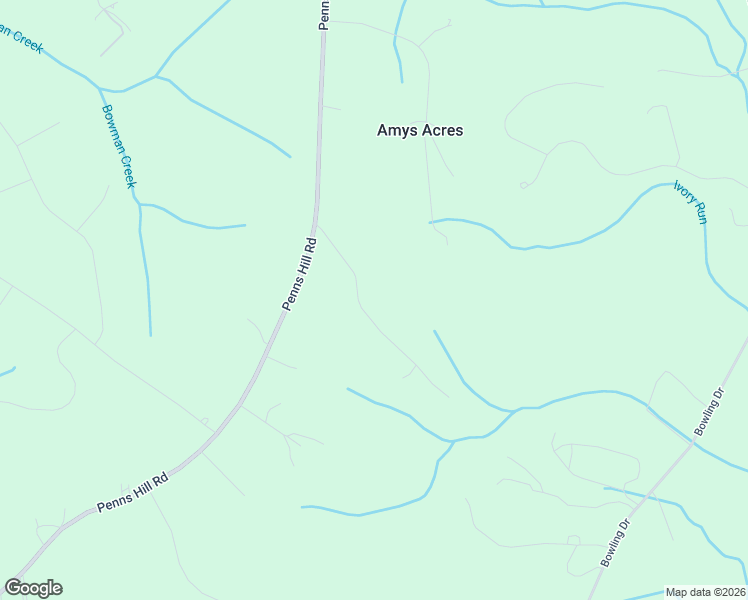 map of restaurants, bars, coffee shops, grocery stores, and more near 11840 Knollcrest Lane in La Plata