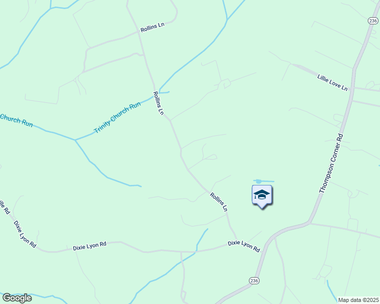 map of restaurants, bars, coffee shops, grocery stores, and more near 28528 Rollins Lane in Mechanicsville