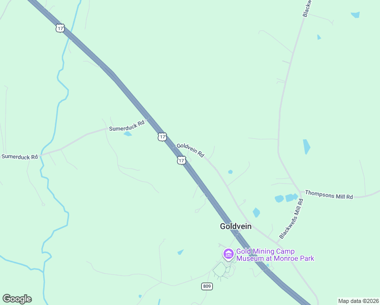 map of restaurants, bars, coffee shops, grocery stores, and more near 14100 Goldvein Road in Goldvein