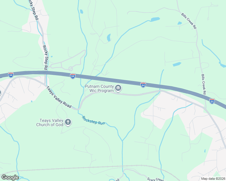 map of restaurants, bars, coffee shops, grocery stores, and more near 8501 Teays Valley Road in Teays Valley