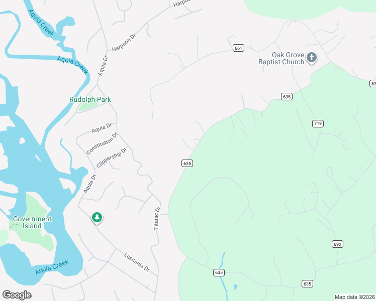 map of restaurants, bars, coffee shops, grocery stores, and more near 606 Decatur Road in Stafford