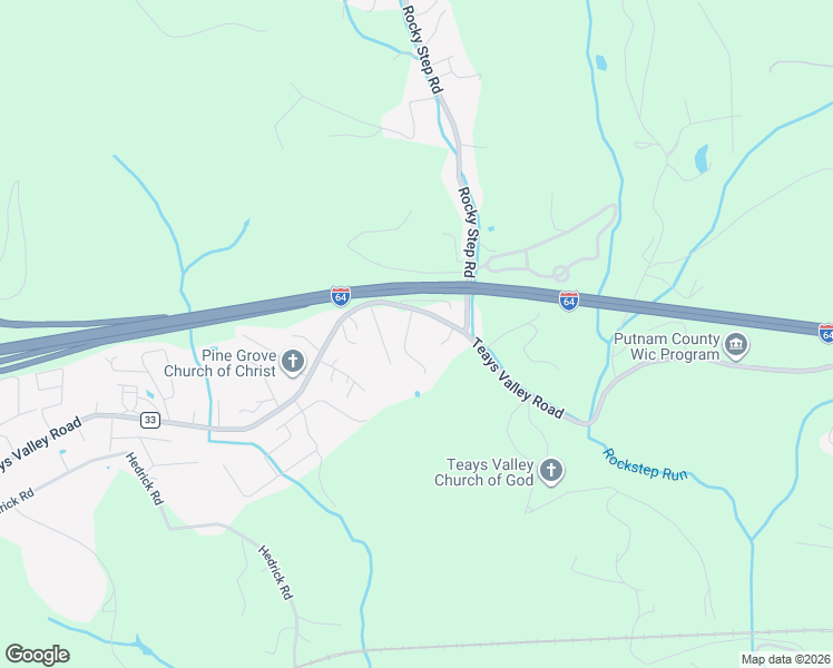 map of restaurants, bars, coffee shops, grocery stores, and more near 7808 Teays Valley Road in Teays Valley