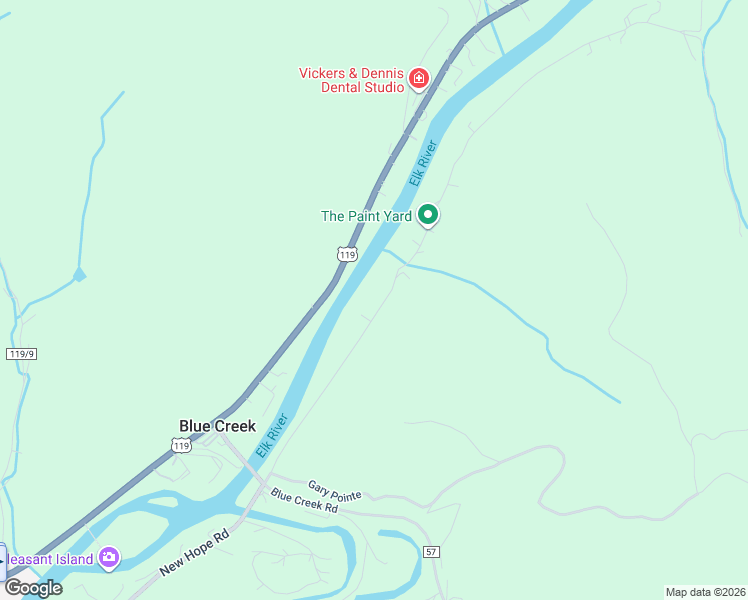 map of restaurants, bars, coffee shops, grocery stores, and more near 985 Walgrove Rd in Elkview