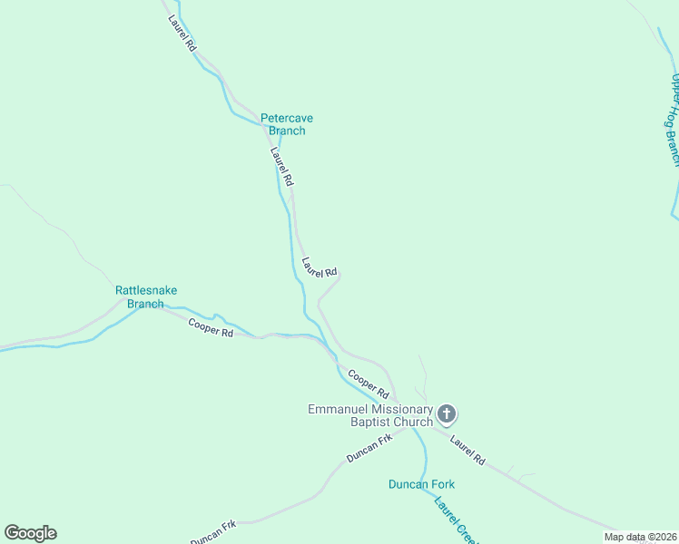 map of restaurants, bars, coffee shops, grocery stores, and more near Laurel Road in Greenup