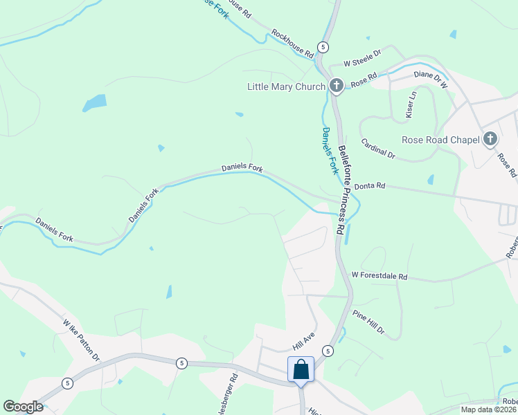 map of restaurants, bars, coffee shops, grocery stores, and more near Windover Heights Rd in Ashland