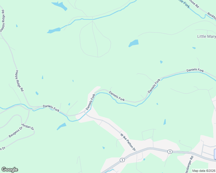 map of restaurants, bars, coffee shops, grocery stores, and more near 5041-5099 Daniels Fork Road in Ashland