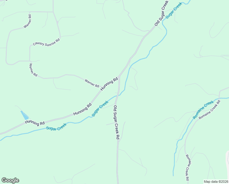 map of restaurants, bars, coffee shops, grocery stores, and more near 3125 Old Sugar Creek Road in High Ridge