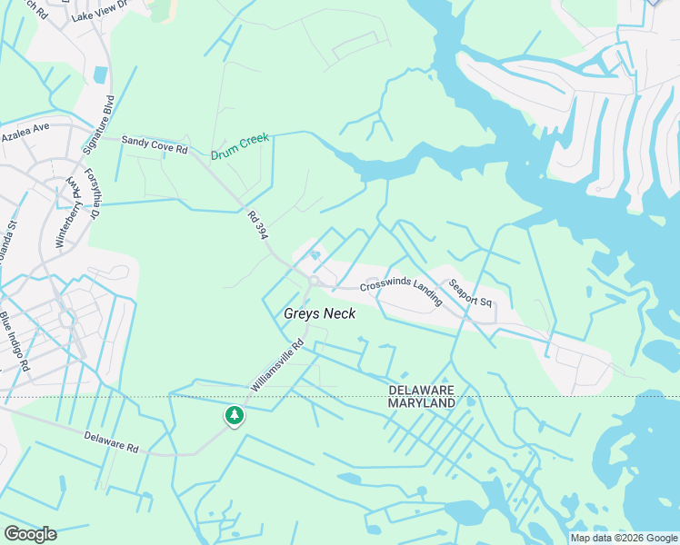 map of restaurants, bars, coffee shops, grocery stores, and more near 30563 North Magnolia Crossing in Selbyville