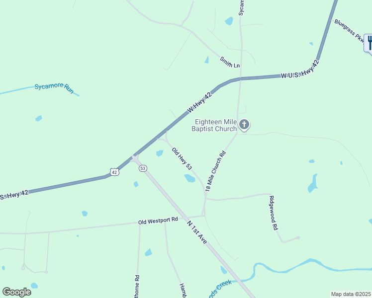 map of restaurants, bars, coffee shops, grocery stores, and more near 4315 Old Highway 53 in La Grange