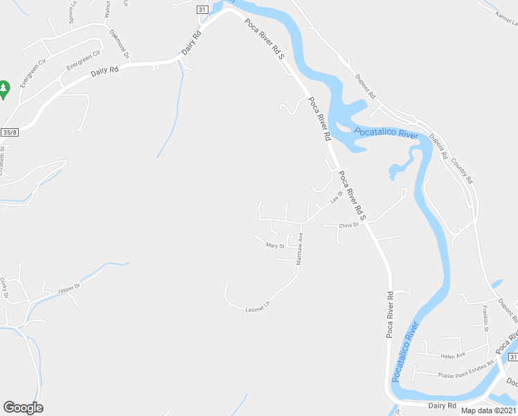 map of restaurants, bars, coffee shops, grocery stores, and more near 101 Marlene Avenue in Poca