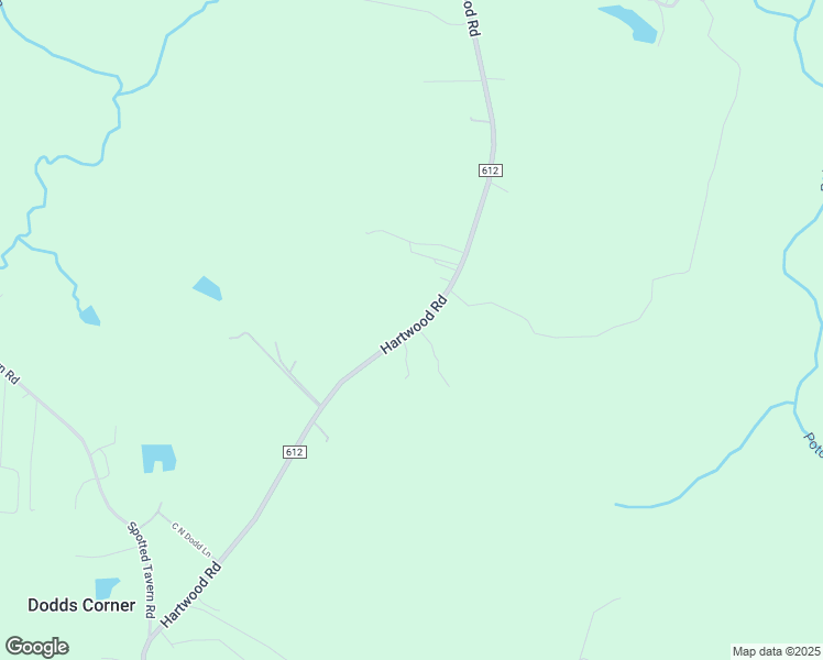 map of restaurants, bars, coffee shops, grocery stores, and more near State Route 612 in Fredericksburg