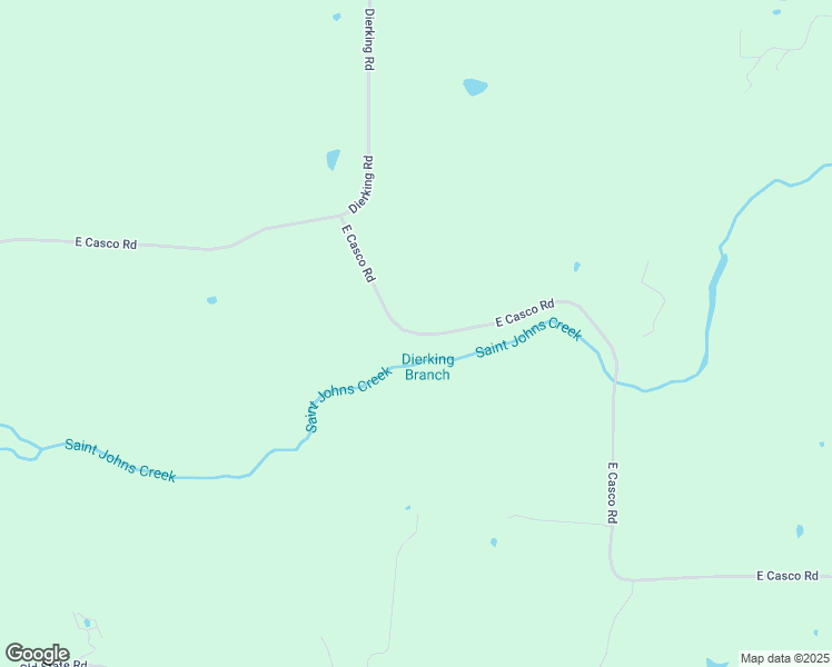 map of restaurants, bars, coffee shops, grocery stores, and more near 1969 East Casco Road in Beaufort