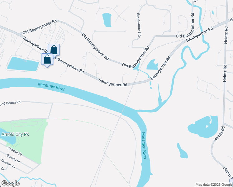 map of restaurants, bars, coffee shops, grocery stores, and more near 4472 Baumgartner Road in St. Louis
