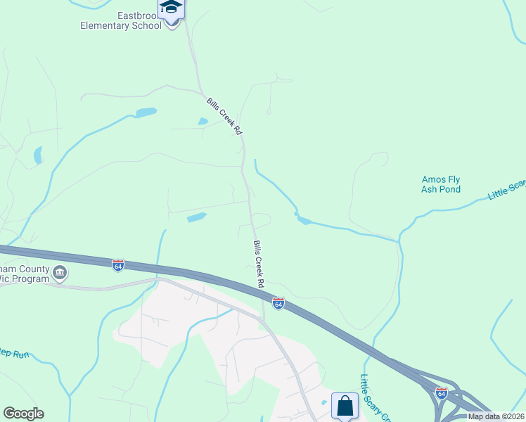map of restaurants, bars, coffee shops, grocery stores, and more near 2-26 Cross Circle in Winfield
