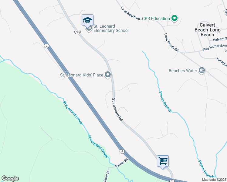 6301 Saint Leonard Road, Saint Leonard MD Walk Score