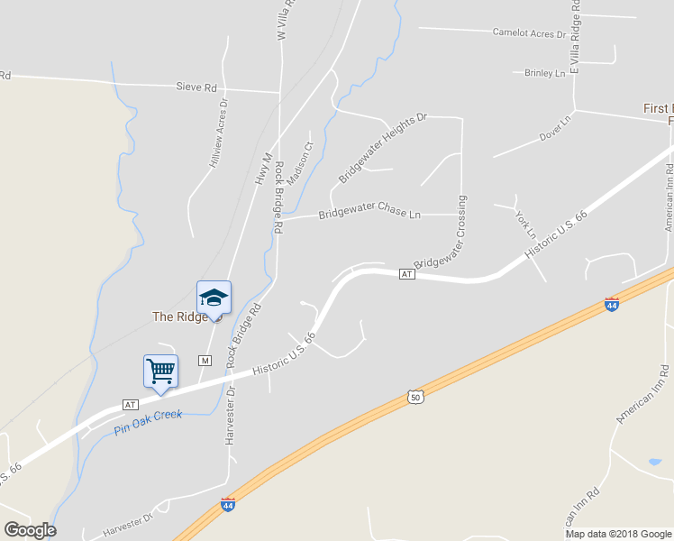 map of restaurants, bars, coffee shops, grocery stores, and more near 5 Zacks Acres in Villa Ridge