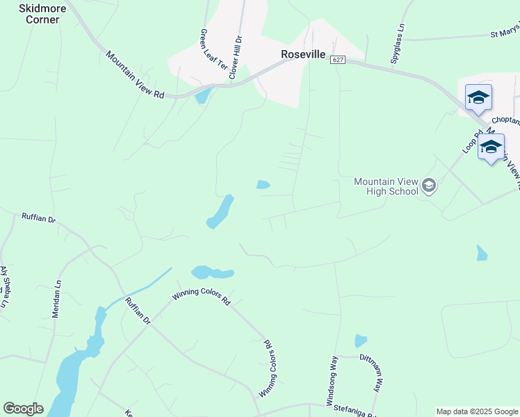 map of restaurants, bars, coffee shops, grocery stores, and more near 4 Tolson Lane in Stafford