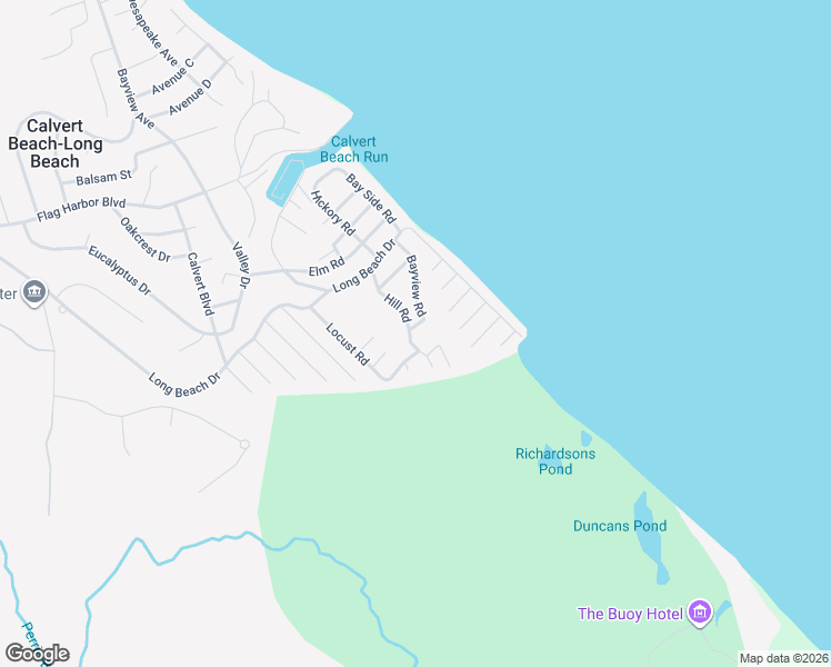 map of restaurants, bars, coffee shops, grocery stores, and more near 6068 Hill Road in Saint Leonard