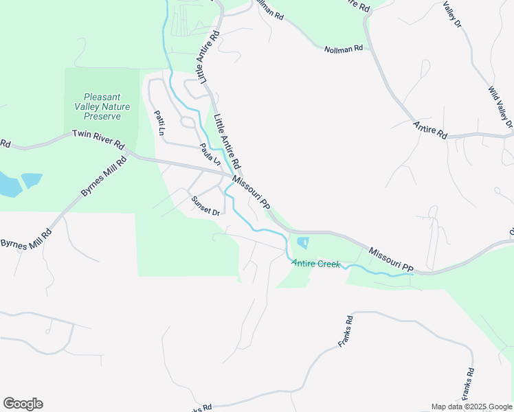 map of restaurants, bars, coffee shops, grocery stores, and more near 6436 Kathy Drive in High Ridge