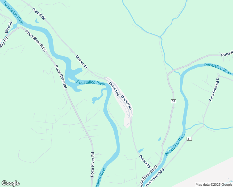 map of restaurants, bars, coffee shops, grocery stores, and more near 246 Country Rd in Poca