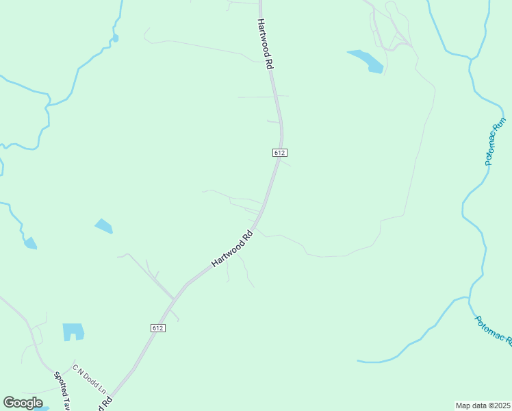 map of restaurants, bars, coffee shops, grocery stores, and more near 1163 Hartwood Road in Fredericksburg