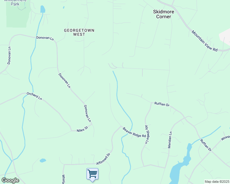 map of restaurants, bars, coffee shops, grocery stores, and more near 20 Beaver Ridge Road in Stafford