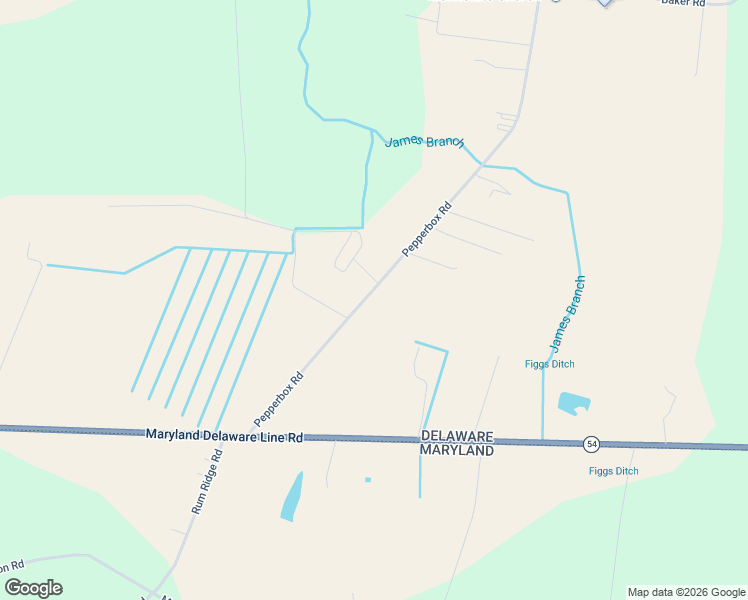 map of restaurants, bars, coffee shops, grocery stores, and more near 14154 Pepperbox Road in Delmar