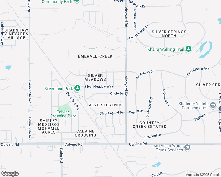 map of restaurants, bars, coffee shops, grocery stores, and more near 10065 Cristo Drive in Sacramento