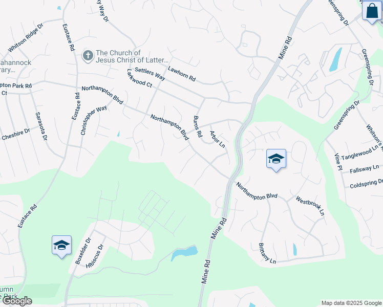 map of restaurants, bars, coffee shops, grocery stores, and more near 1 Warwick Way in Stafford