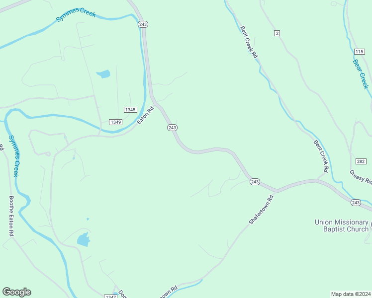 map of restaurants, bars, coffee shops, grocery stores, and more near Ohio 243 in Chesapeake