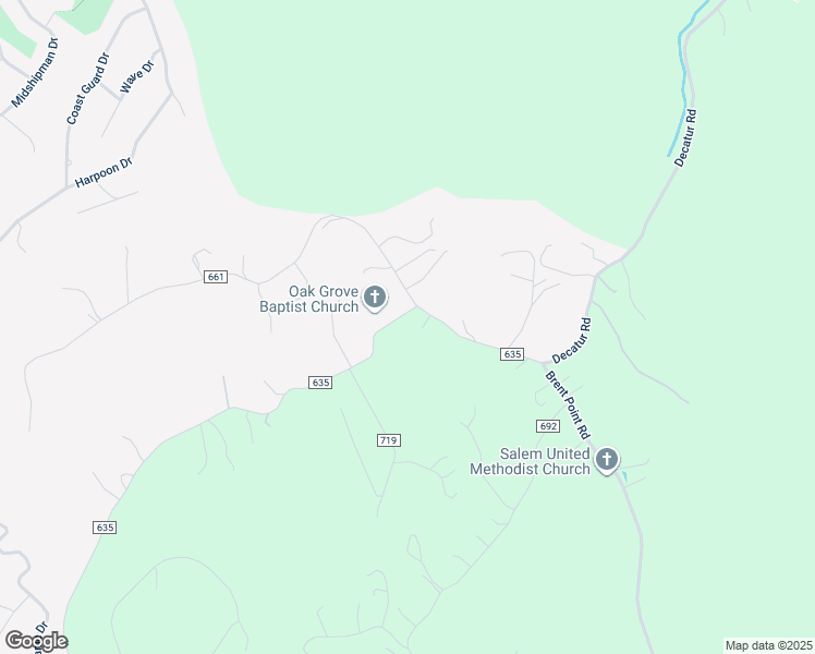 map of restaurants, bars, coffee shops, grocery stores, and more near 403 Decatur Road in Stafford