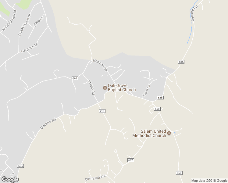 map of restaurants, bars, coffee shops, grocery stores, and more near 403 Decatur Road in Stafford