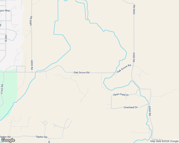 map of restaurants, bars, coffee shops, grocery stores, and more near 68671-68699 East Oak Grove Road in Montrose